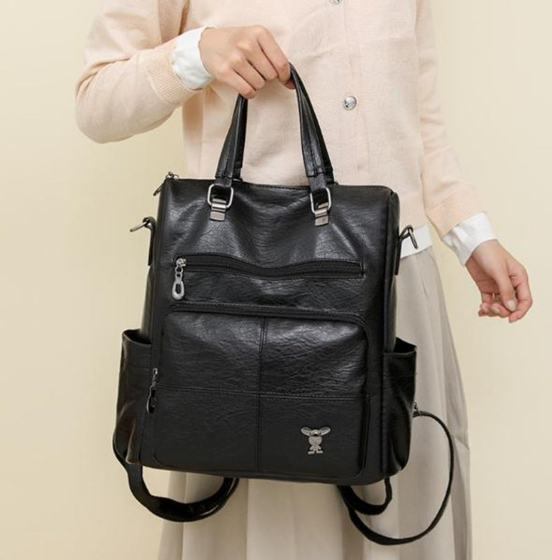 Elegancka Czarna Torebka Skórzana – Klasyczny Styl na Każdą Okazję